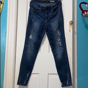 Areopastel high waisted ankle jeggings size 8